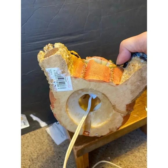 Table Top Lamb Teddy Bear Pumpkin Halloween Spirit Light Still Work Light Bulb - Picture 5 of 5